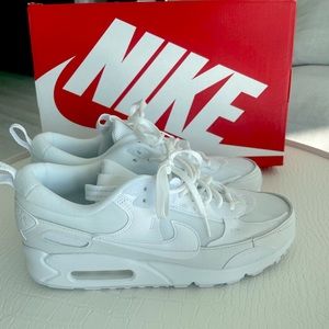 NEW! NIKE AIR MAX 90 Futura mesh and leather sneakers